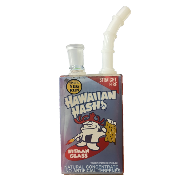 Hawaiian Hash Hitman Juice Box Glass Bong