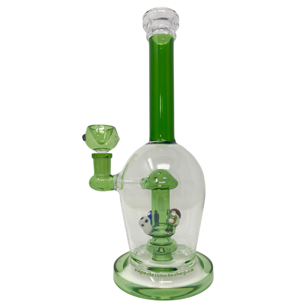 Leaf Bong with Bend Neck – 8 Inch