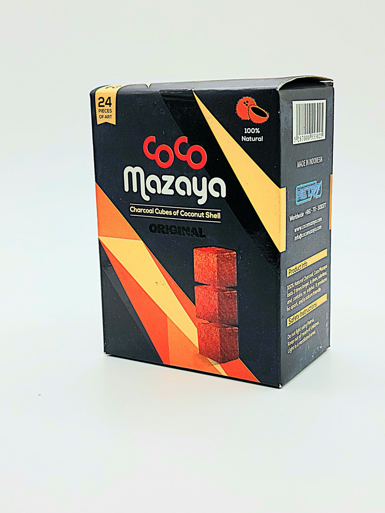 CocoMazaya Charcoal 24 pieces