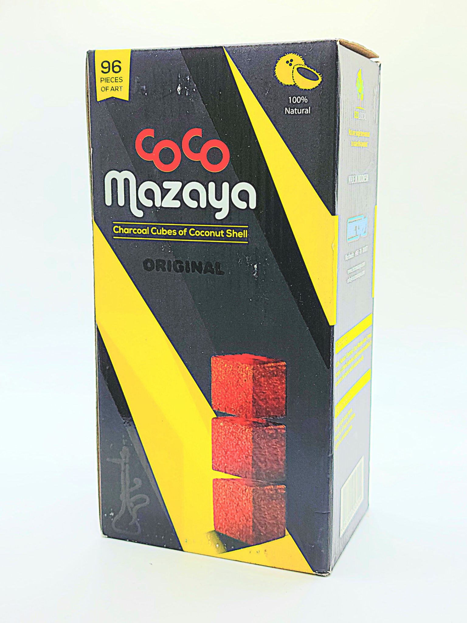 CocoMazaya Charcoal 96 pieces
