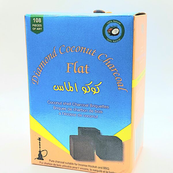 Diamond Coconut Charcoal 108 pieces