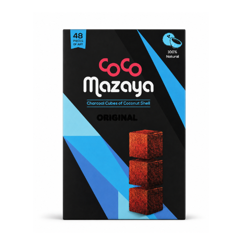 Coco Mazaya Charcoal 48 Pieces Artisan Smoke Shop