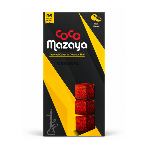 Coco Mazaya Charcoal 96 Pieces Artisan Smoke Shop