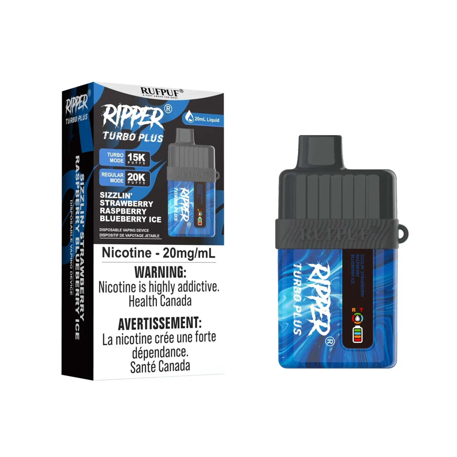 RIPPER TURBO 20000 (20K) Disposable Vape