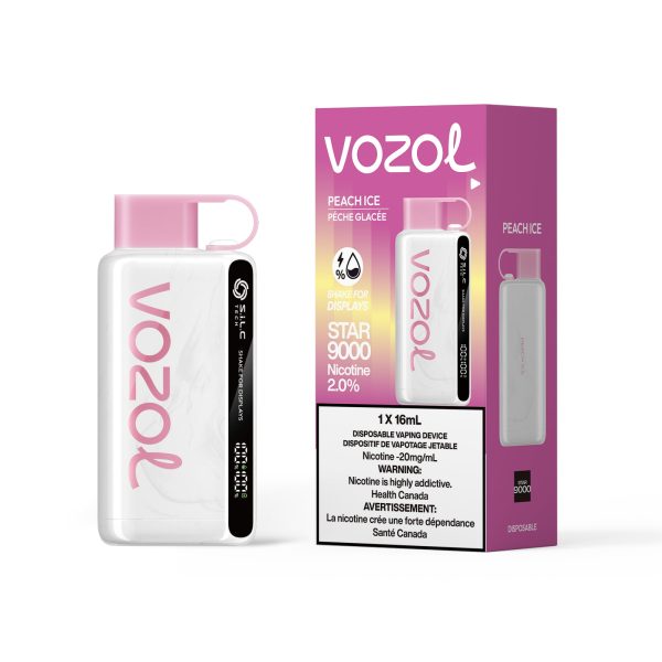 vozol-9000-vape-peach-ice