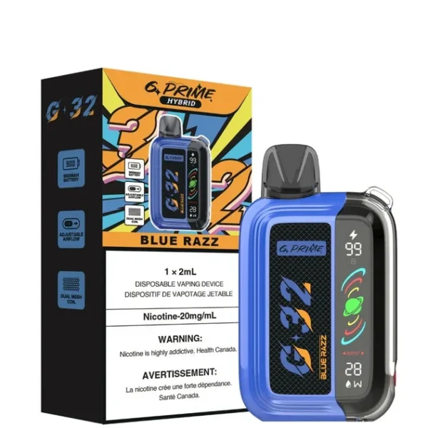 G Prime 32k Hybrid G32K Disposable Vape Pen
