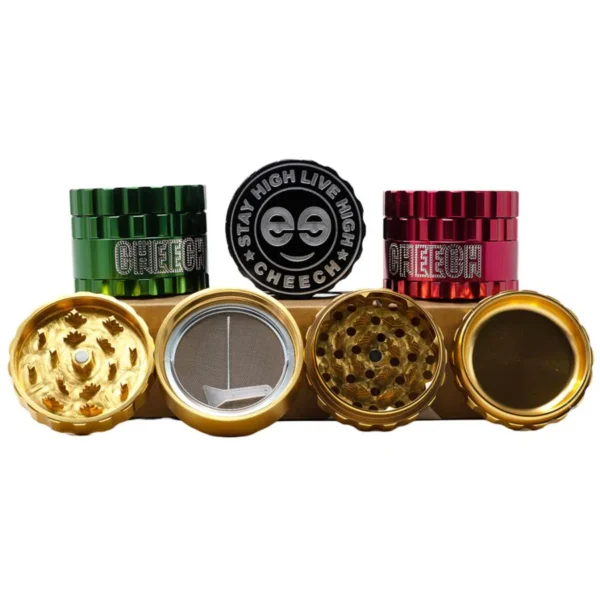 Cheech 4-Piece Grinder 63mm (GR-12)