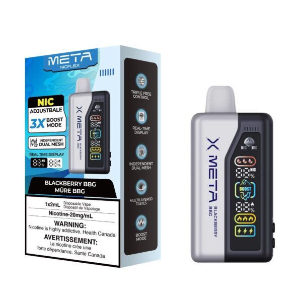X Meta Nicflex 40K Disposable Vape with 40,000 puffs,