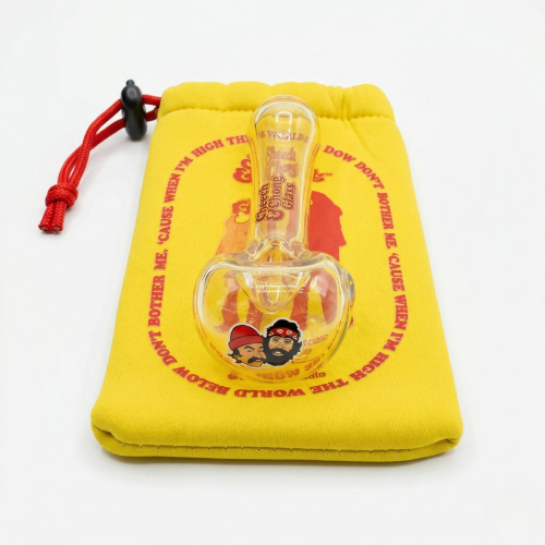 Cheech & Chong Glass 4.5" Getting Loaded Zone Hand Pipe Artisan Smoke Shop