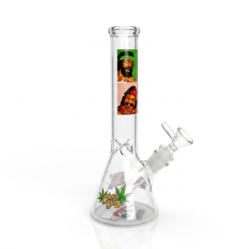 Cheech & Chong Glass 10_ Pop Art Beaker Bong – Billy Perkins Edition Artisan Smoke Shop