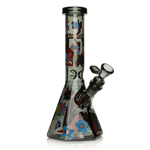 Cheech & Chong Glass 15_ Power to the Flower Dual Chamber Artisan Smoke Shop