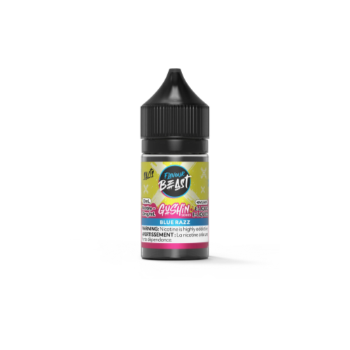 Flavour Beast Gushin E-Juice 20mg Blue Razz Artisan Smoke Shop