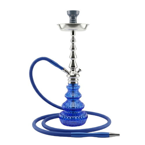 MYA Luna 22_ Premium Hookah – Dark Blue Edition Artisan Smoke Shop
