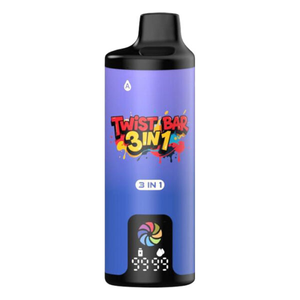 Twist-Bar-3-in-1-30k-Puffs-Disposable-Vape-Blueberry-Ice-Blueberry-Sour-Raspberry-Blueberry-Watermelon Artisan Smoke Shop