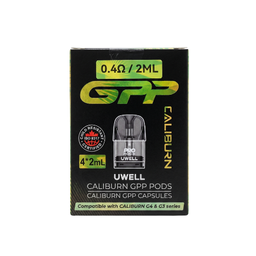 UWELL Caliburn GPP pods Box Artisan Smoke Shop