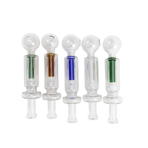 5″ Glass Percolator Oil Burner Pipe Artisan Smoke Shop