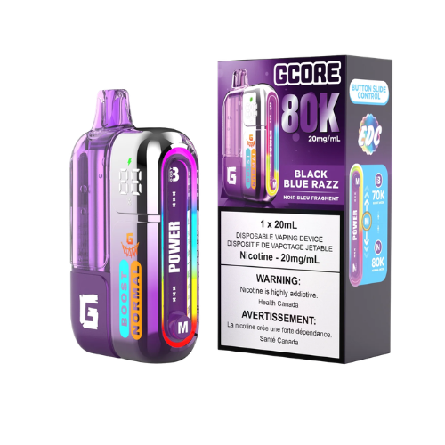 Gcore G 80K Black Blue Razz Artisan Smoke Shop