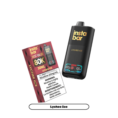 Insta Bar 80K Lychee Ice Artisan Smoke Shop