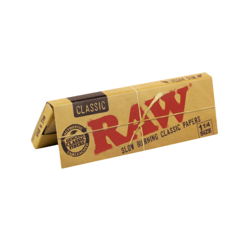 RAW Classic 1 1/4 Rolling Papers Artisan Smoke Shop