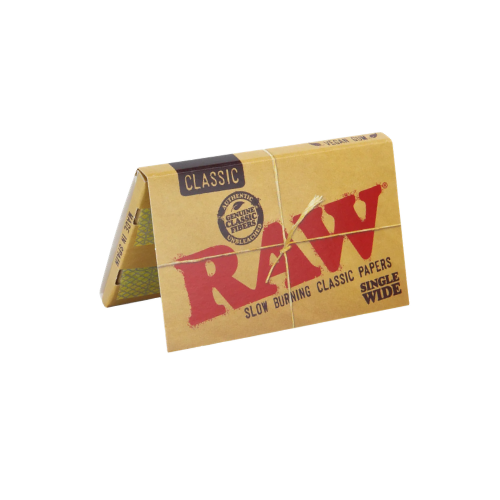 RAW Classic Single Wide Rolling Papers Artisan Smoke Shop