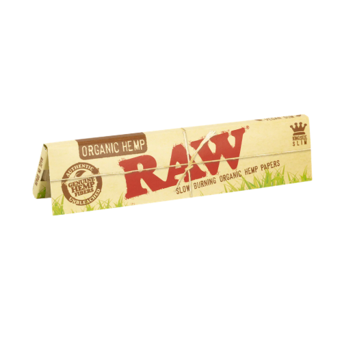 RAW Organic King Size Slim Rolling Papers Artisan Smoke Shop