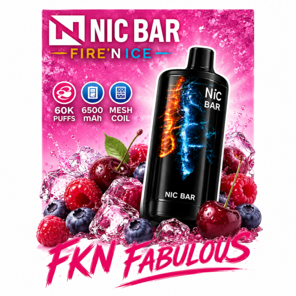 Nic Bar Fire 'N Ice Disposable Vape